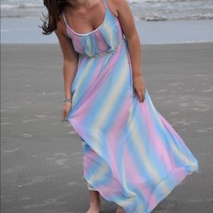 Pink Lily maxi dress